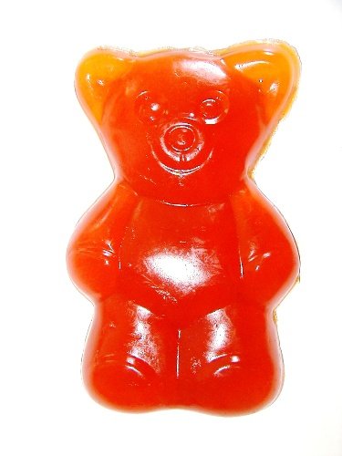 Gummibär extra Groß 28cm 2 kg Fruchtgummi Farbe ORANGE von TEE MEYER