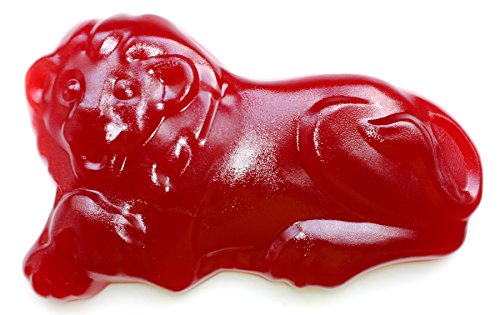 Löwe Fruchtgummi Rot Kirschgeschmack 2 kg von TEE MEYER