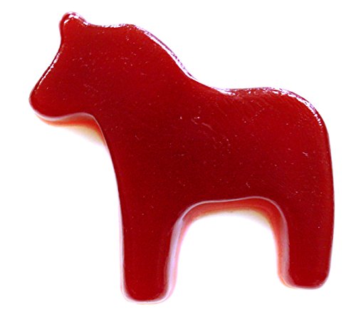 Pferd flach Fruchtgummi Rot Kirschgeschmack 1 kg von TEE MEYER