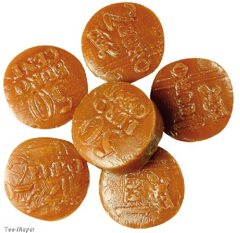 Vollmilchmünzen Bonbon gefüllt 500g Vollmilchmünzen Bonbon gefüllt 500g von TEE MEYER