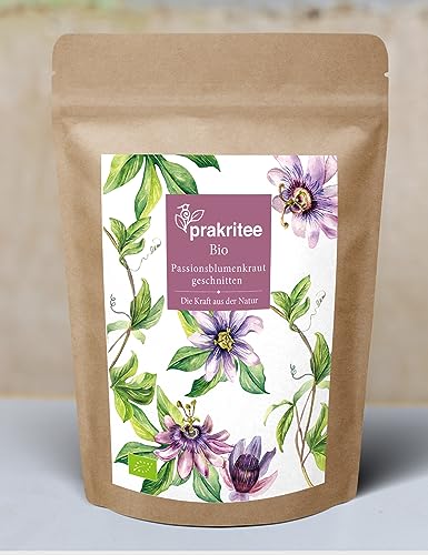 Bio Passionsblumen Tee 250g Passionsblumenkraut geschnitten DE-ÖKO-044 von Tee aus Nepal