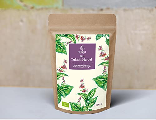 Bio Tulashi Herbal Tee aus Nepal 100g DE-ÖKO-044 von Tee aus Nepal