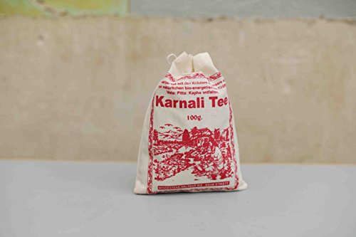 Karnali Tee Schwarzer Tee mit Ayurvedische Kräuter Vata Pitta Kaph Tee aus Nepal | Schwarzer Tee mit Kräutermischung | Black Tea with Herbs | 100g von Tee aus Nepal