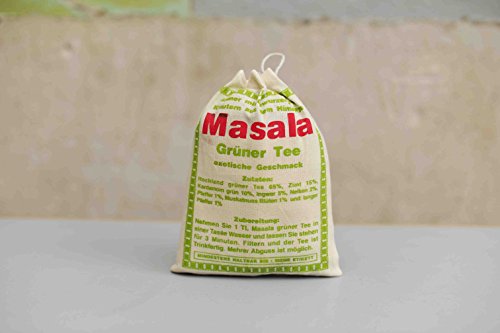 Masala Green Tee Grüner Tee mit Bergkräuter Tee aus Nepal | Green Tea with Mountain Herbs | 100g von Tee aus Nepal