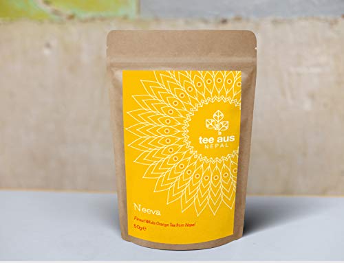 Neeva White orange tee 50g | Vollblatt weißer Tee | Whole leaf white tea | Weißer Tee aus Nepal | 50g Neeva White orange tee 50g | Vollblatt weißer Tee | Whole leaf white tea | Weißer Tee aus Nepal | 50g von Tee aus Nepal