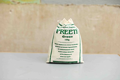 Preeti Green Tee Grüner Tee mit Ingwer Tee aus Nepal | Green tea with Ginger | 100g von Tee aus Nepal