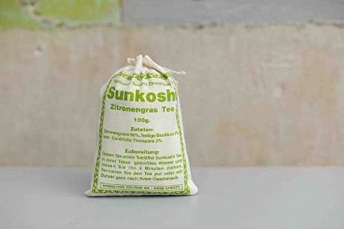 Sunkoshi Tee Zitronengras Tee Lemongrass Tee Tee aus Nepal | Kräuter Tee | Herbal Tea | 100g von Tee aus Nepal
