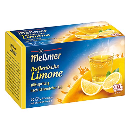 Meßmer Italienische Limone Früchtetee aromatisiert mit Zitrone von Tee