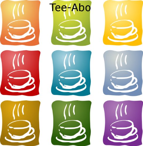 Tee-Abo "Überraschte Tasse" (6 Monate Laufzeit) von TeeFARBEN