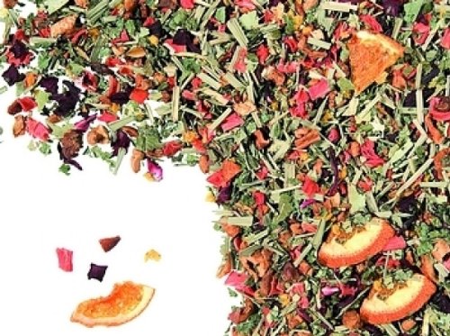 Wellness-Tee Orange-Grapefruit 100g im Aromaschutz-Pack von TeeFARBEN