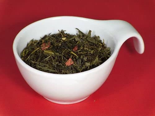 TeeTeam Grüntee, Grüner Tee Erdbeer-Joghurt - aromatisierter Tee, 100 g von TeeTeam-Norder