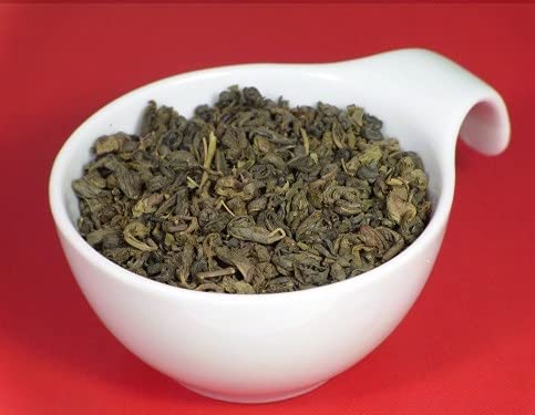TeeTeam Grüntee, Grüner Tee Minze, Krause Minze - aromatisierter Tee, 1000 g von TeeTeam-Norder