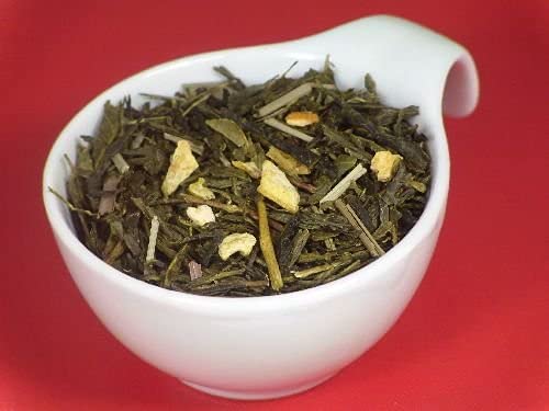 TeeTeam Grüntee, Grüner Tee Zitrone - aromatisierter Tee, 100 g von TeeTeam-Norder