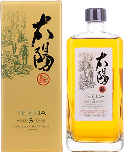 Teeda 5 Years Old Japanese Craft Rum 40% Vol. 0,7l in Geschenkbox Teeda 5 Years Old Japanese Craft Rum 40% Vol. 0,7l in Geschenkbox von ヘリオス酒造