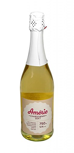 Teegalerie Anno 1773 Amerie Chardonnay Sekt 700ml - Fruchtig, Trocken - Exklusiv für den Münsterländer Aperitif entwickelt - Flasche von Teegalerie Anno 1773