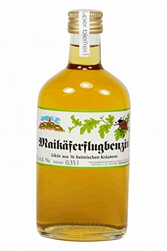 Maikäfer Flugbenzin 45% 350ml Likör 350ml von Teegalerie Anno 1773