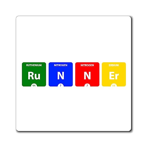 Funny Runner Periodensystem der Elemente, Magnete, 7,6 x 7,6 cm Funny Runner Periodensystem der Elemente, Magnete, 7,6 x 7,6 cm von Teegarb Letter Blanket