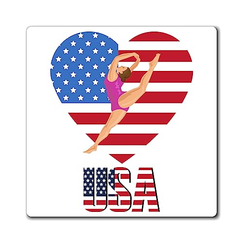 Humorvolle Akrobatik Athletic Patriotismus Liebhaber Humorvolle Trampolinierung Akrobatische Sportmagnete 10,2 x 10,2 cm Humorvolle Akrobatik Athletic Patriotismus Liebhaber Humorvolle Trampolinierung Akrobatische Sportmagnete 10,2 x 10,2 cm von Teegarb Letter Blanket