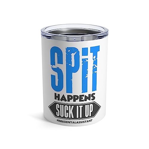 Spit Happens Suck It Up Zahnarzthelfer-Zahnbecher, 284 ml, 284 ml Spit Happens Suck It Up Zahnarzthelfer-Zahnbecher, 284 ml, 284 ml von Teegarb Letter Blanket