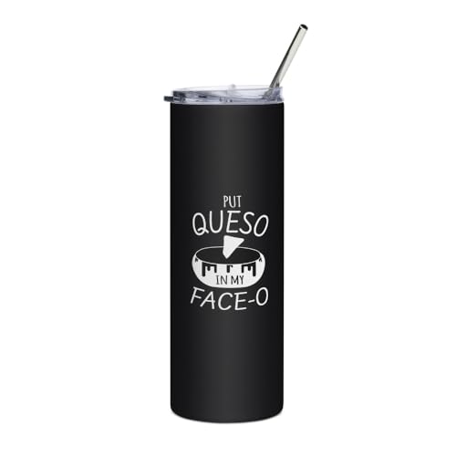 Teegarb Letter Blanket Edelstahlbecher, 590 ml, humorvolle mexikanische Queso-Enthusiasten, Lebensmittel-Illustration, Wortspiele, lustige Lebensmittel 3 Teegarb Letter Blanket Edelstahlbecher, 590 ml, humorvolle mexikanische Queso-Enthusiasten, Lebensmittel-Illustration, Wortspiele, lustige Lebensmittel 3 von Teegarb Letter Blanket