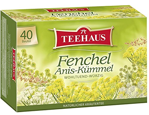 Teehaus Fenchel Anis-Kümmel 40 x 2g von Teehaus