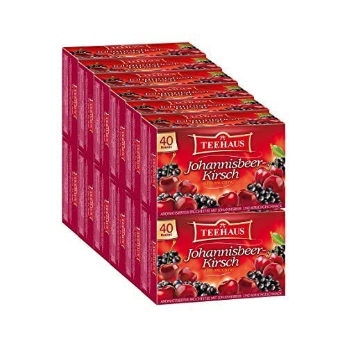 Teehaus Johannisbeer-Kirsch 12er Pack Teehaus Johannisbeer-Kirsch 12er Pack von Teehaus