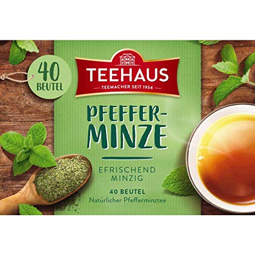 Teehaus Pfefferminze 40x1,75g von Teehaus