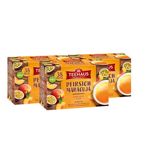 Teehaus Pfirsich-Maracuja, 3er Pack Teehaus Pfirsich-Maracuja, 3er Pack von Teehaus