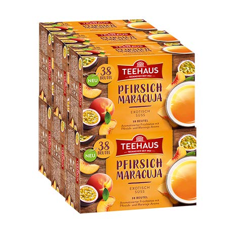 Teehaus Pfirsich-Maracuja, 6er Pack Teehaus Pfirsich-Maracuja, 6er Pack von Teehaus