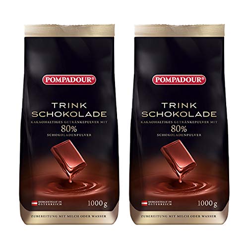 Pompadour Trinkschokolade, 1000g / 2er Pack von Teekanne GmbH Gastro / GV Division