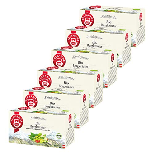 Teekanne Bio Bergkr?uter / 6er Pack von Teekanne GmbH Gastro / GV Division