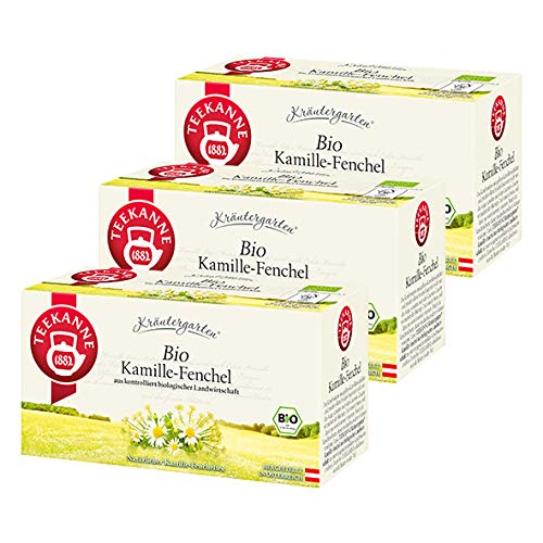 Teekanne Bio Kamille - Fenchel / 3er Pack von Teekanne GmbH Gastro / GV Division