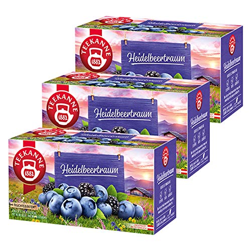 Teekanne Heidelbeertraum / 3er Pack von Teekanne GmbH Gastro / GV Division