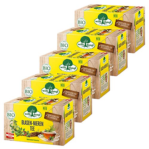 Willi Dungl Bio Blasen-Nieren-Tee / 5er Pack von Teekanne GmbH Gastro / GV Division