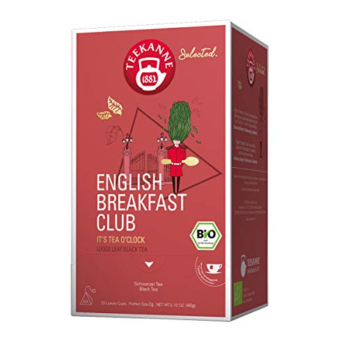 Teekanne Selected English Breakfast Bio Luxury Cup Pyramidenbeutel 40g von Teekanne GmbH & Co. KG