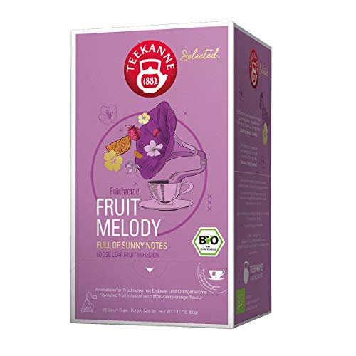 Teekanne Selected Fruit Melody Bio mit Luxury Cup Pyramidenbeutel 60g Teekanne Selected Fruit Melody Bio mit Luxury Cup Pyramidenbeutel 60g von Teekanne GmbH & Co. KG
