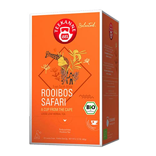 Teekanne Selected Rooibos Safari Bio Rotbuschtee Luxury Cup 40g von Teekanne GmbH & Co. KG
