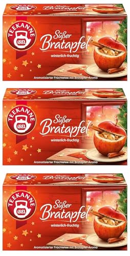 Teekanne Süßer Bratapfel 3er Pack (3 x 50g) von Teekanne GmbH & Co. KG