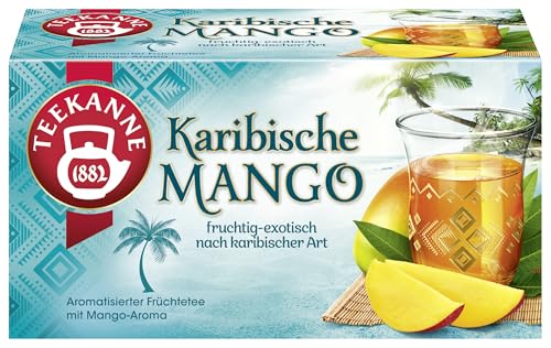 Teekanne Karibische Mango, 12er Pack, 540g, Aromatisierter Früchtetee Teekanne Karibische Mango, 12er Pack, 540g, Aromatisierter Früchtetee von Teekanne