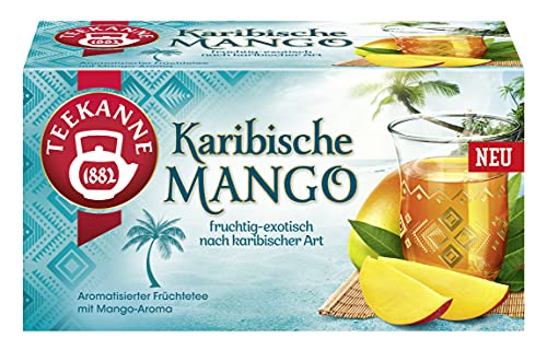 Karibische Mango, 12er Pack, 540g von Teekanne