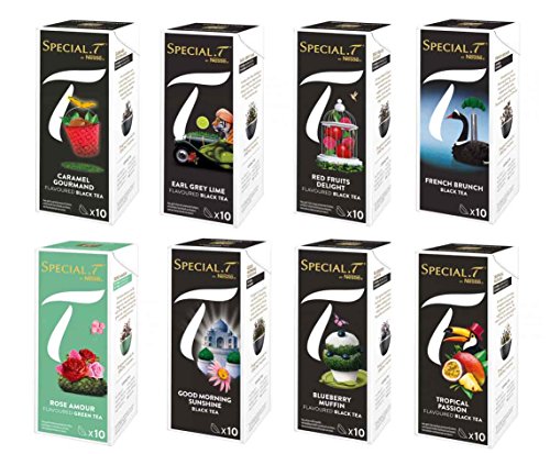 Original Special T - Creations Collection - 80 Kapseln / 8 Sorten für Nestlé Tee Maschinen - hier bestellen - gemischtes Sortiment / Mix Original Special T - Creations Collection - 80 Kapseln / 8 Sorten für Nestlé Tee Maschinen - hier bestellen - gemischtes Sortiment / Mix von VORAGA