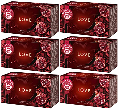 TEEKANNE Früchtetee "LOVE" LIMITED EDITION 6er-Set (20 x 2,25 g) von Teekanne