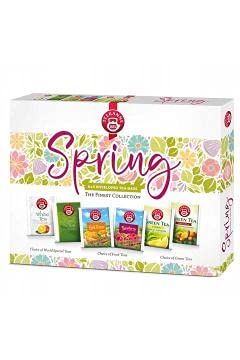 TEEKANNE Tee Frühjahrskollektion Früchtetees "Spring" 6 Geschmacksrichtungen - 30 Beutel von Teekanne