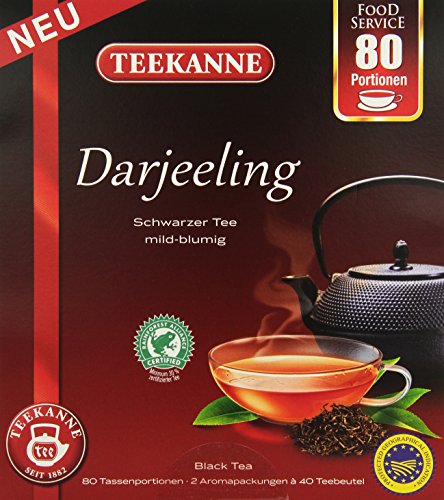 Teekanne Darjeeling, 2er Pack (2 x 132 g) von Teekanne
