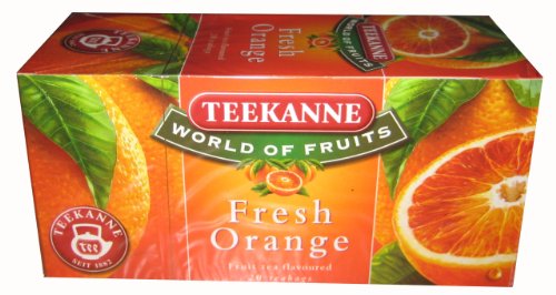 Teekanne FRESH ORANGE World of Fruits 20 Teebeutel von Teekanne