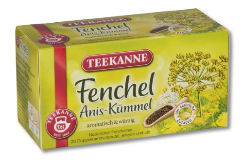 Teekanne Fenchel-Anis-Kümmel, 20 Beutel Teekanne Fenchel-Anis-Kümmel, 20 Beutel von Teekanne