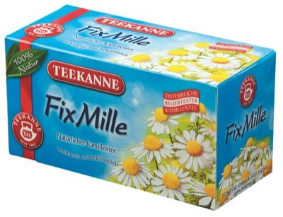 Teekanne Fix 20er, FixMille von Teekanne