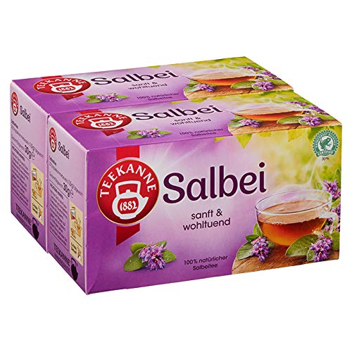 Teekanne Fix Salbei 2 x 20 Teebeutel von Teekanne