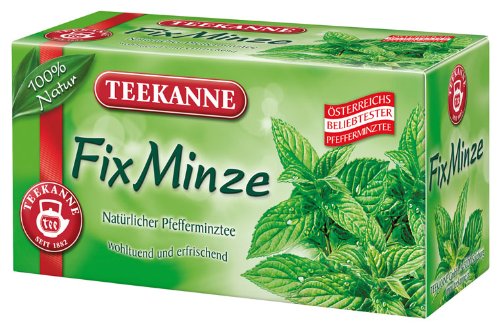Teekanne FixMinze, natürlicher Pfefferminztee - 20Beutel von Teekanne