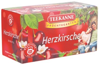 Teekanne Früchtegarten 20er, Herzkirsche von Teekanne